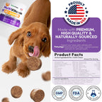 Dog Multivitamin Chewable Dog Vitamins And Supplements With Glucosamine 170 Chews Hip & Joint Pet Immune Support Skin & Coat Gut & Heart Health Senior & Puppy Multivitamin Pet Supplement