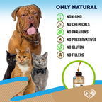 Cats And Dogs Natural Worm Treatment With Probiotic Liquid Herbal Medicine Prevention Medication