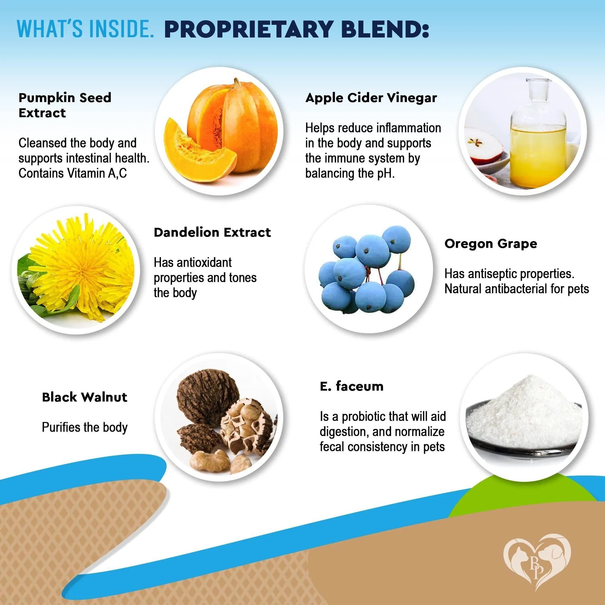 Cats And Dogs Natural Worm Treatment With Probiotic Liquid Herbal Medicine Prevention Medication