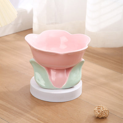 Pet Drinking Eating Feeders Small Dogs Elevated Non-slip Feeding Supplies